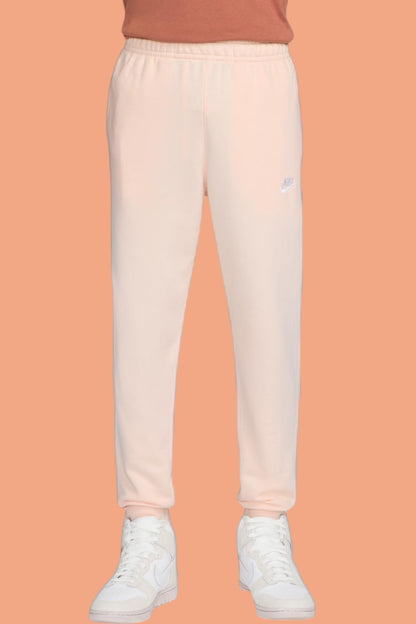 Nike Pantalon de survetement Homme M NSW CLUB JGGR FT Rose