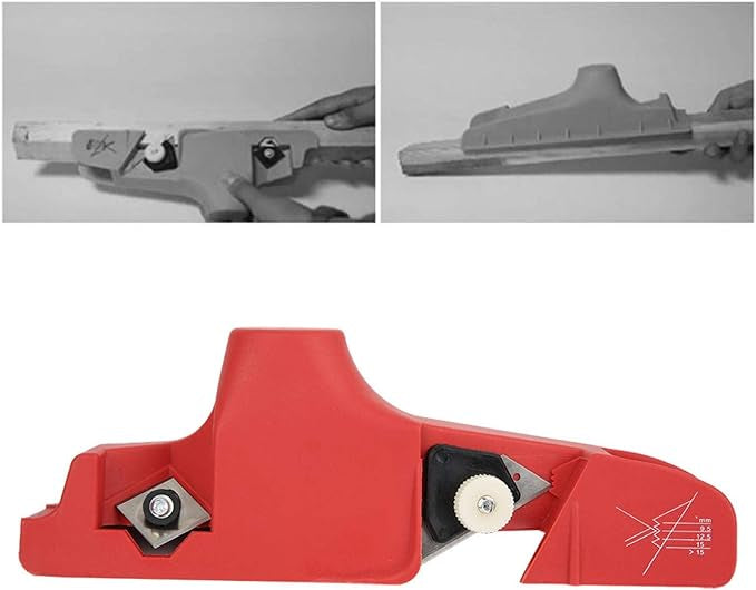 Outil de travail manuel du bois pour couper les bords avec chanfrein de 15 à 45 ° neuf