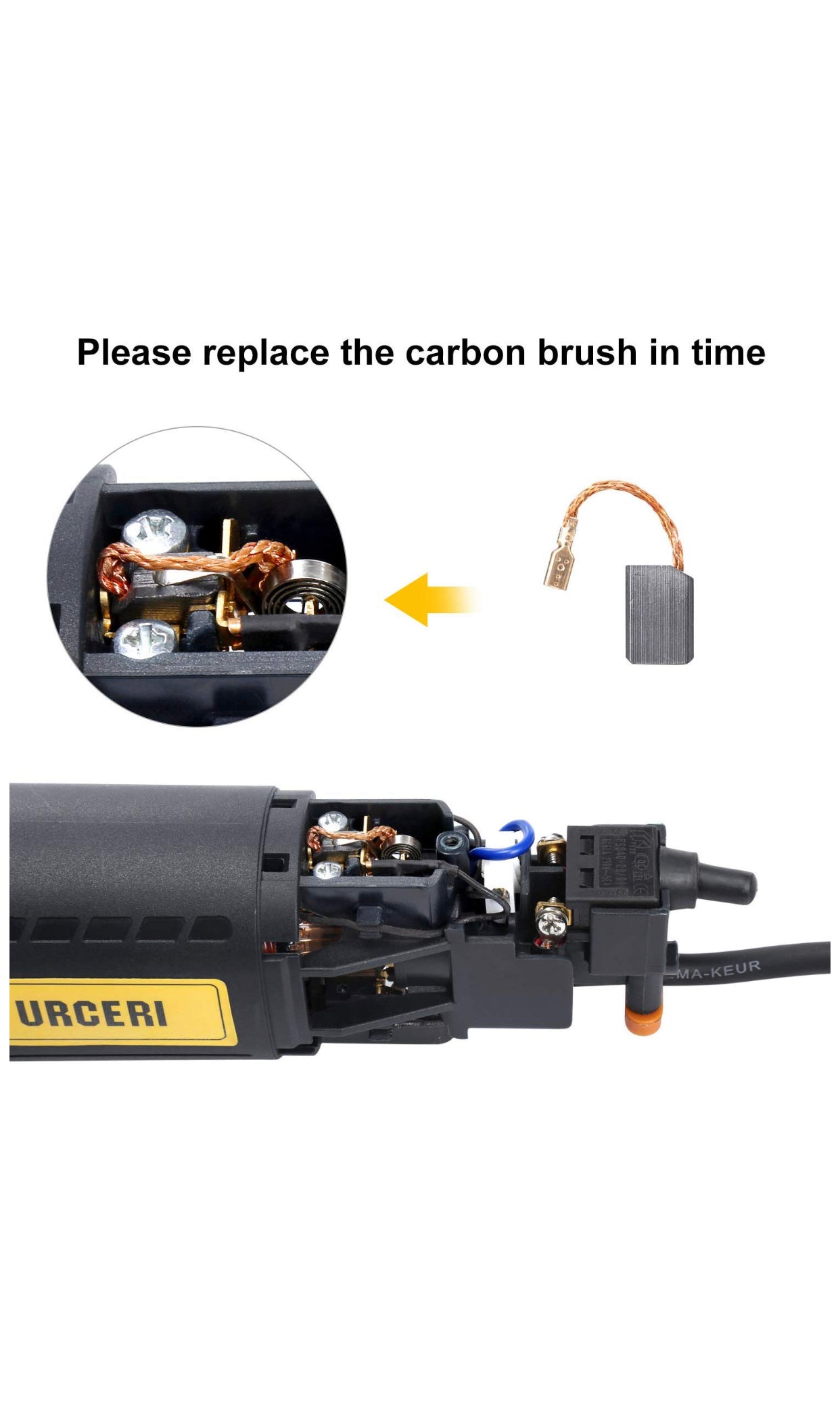 Disqueuse 125mm avec disques à tronçonnée ultra puissante 1200watt neuve