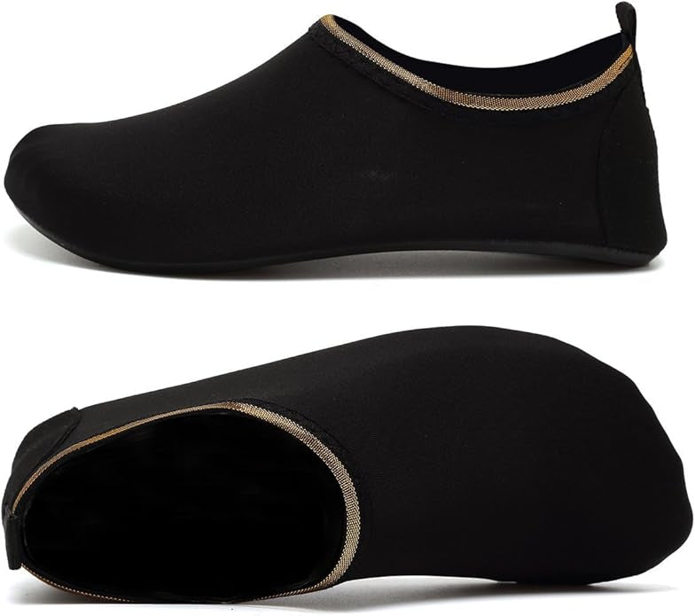welltree Hommes Femmes Chaussures d'eau Séchage Rapide Sports Aqua Chaussures,Danse, Nager, Marcher, Yoga, Lac, Plage, Jardin, Parc, Conduite, Nautisme