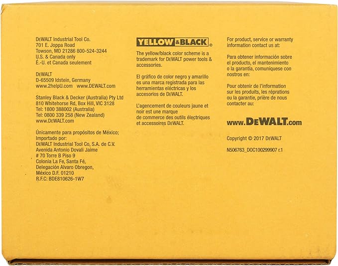 DEWALT Pointes acier XH pour cloueur DCN890 3x57mm neuf