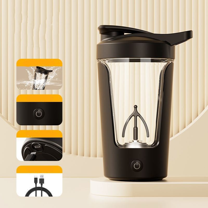 Shaker Électrique "Vortex-Mix" 400ML – Mélange Automatique & Rechargeable USB