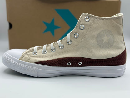 Converse - Chuck Taylor All Star - Baskets - Blanc cassé et rouge