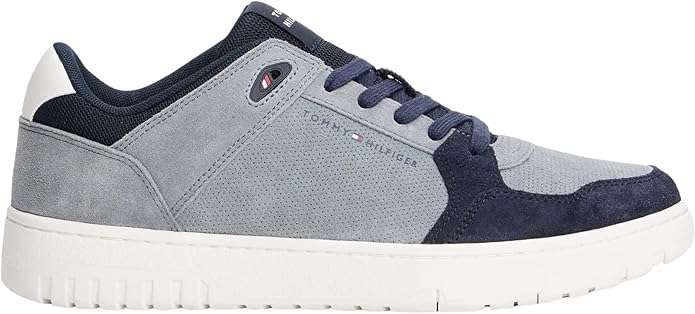 Tommy Hilfiger Homme Th Basket Core Lite Suede Bas