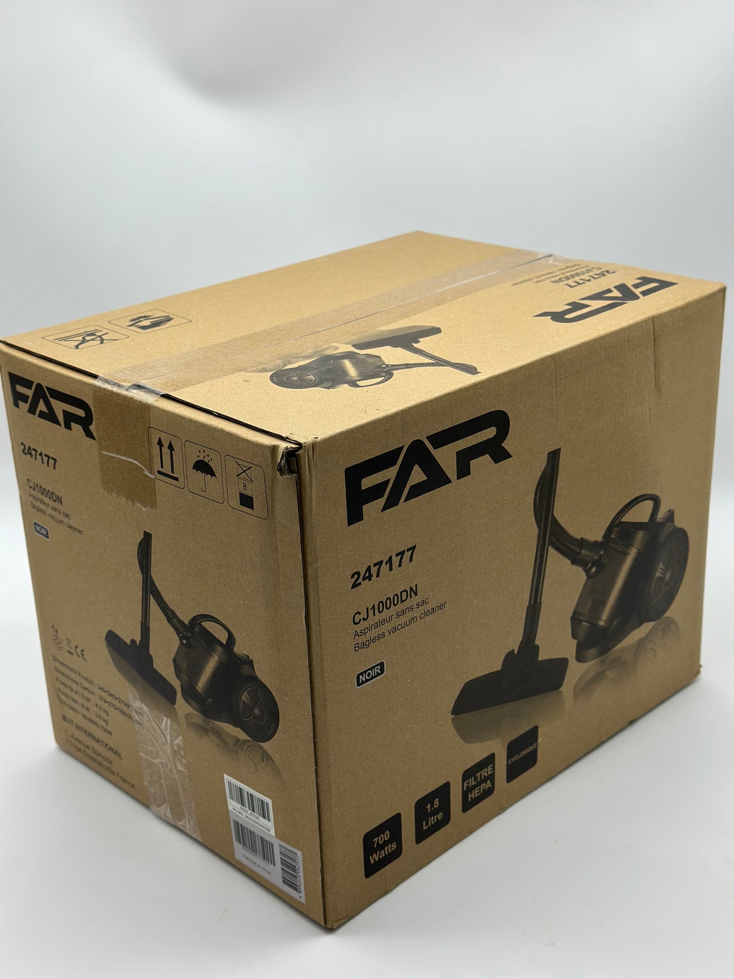 FAR Aspirateur traîneau sans sac CJ1000DN
