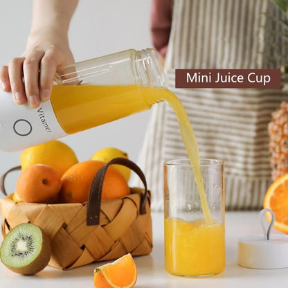 Mélangeur portable de 350 ml, presse-agrumes électrique USB, mélangeur rechargeable, smoothie, tasse de slushy, mélangeur de jus, bouteille, chargement USB, gadgets de cuisine