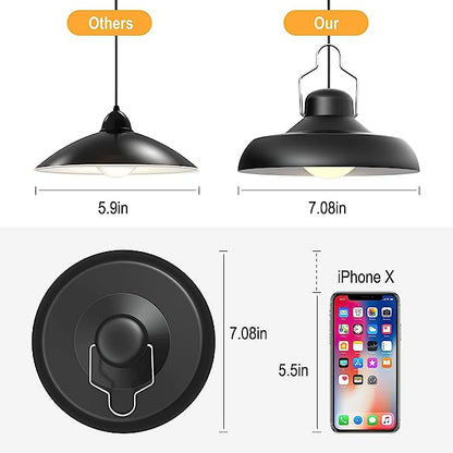 Lampes Solaires Suspendues, 4 Modes pour Jardin Extérieur avec Télécommande, Détecteur de mouvement