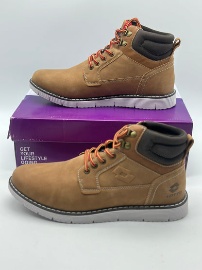 Boots / bottines lotto homme marron neuves tailles 41, 42, 43, 44