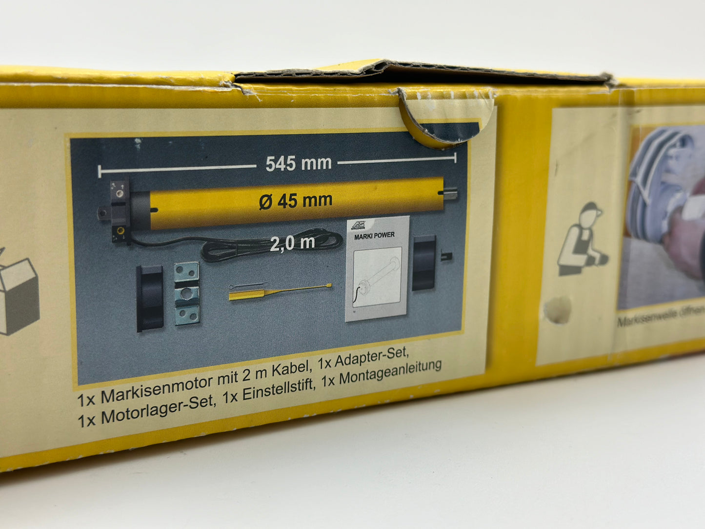 Moteur de Store pour tube de 65 mm Max neuf