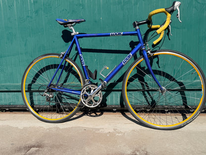 Vélo de Course Vintage LOOK – Bleu/Jaune – Occasion excellent État