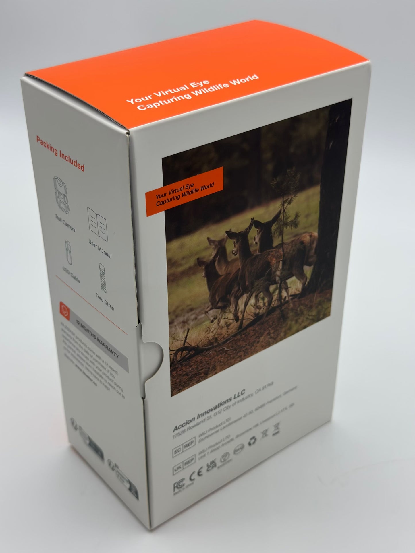 Camera de surveillance , 30MP HD avec Vision Nocturne Infrarouge Étanche IP66 et Activée par Le Mouvement