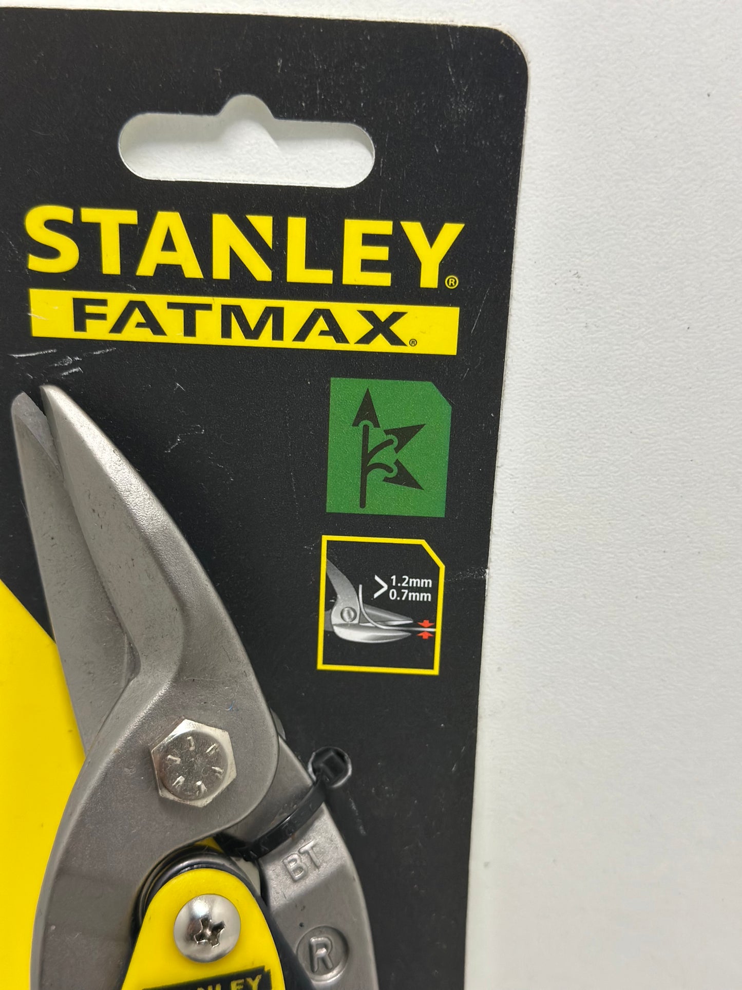 Stanley MaxSteel 14-564 Cisaille d'aviation courbe droite 24,9 cm