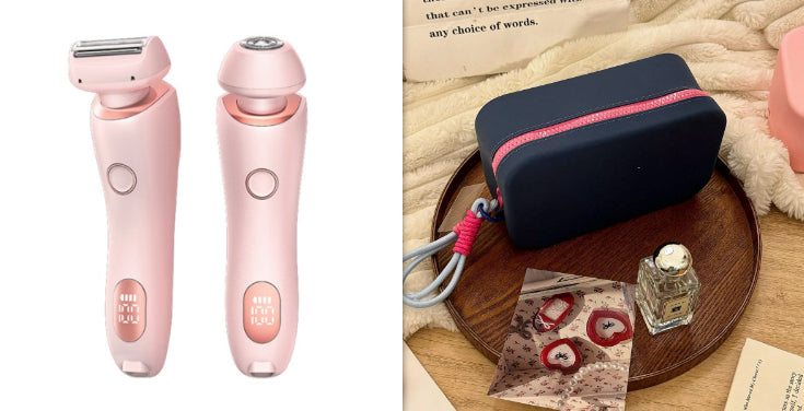 Épilateur Precision-Silk 2-en-1 – Rechargeable USB & Têtes Interchangeables