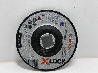 Disque abrasif déporté Expert for Metal Ø125 x 6 mm X-LOCK BOSCH 2608619259