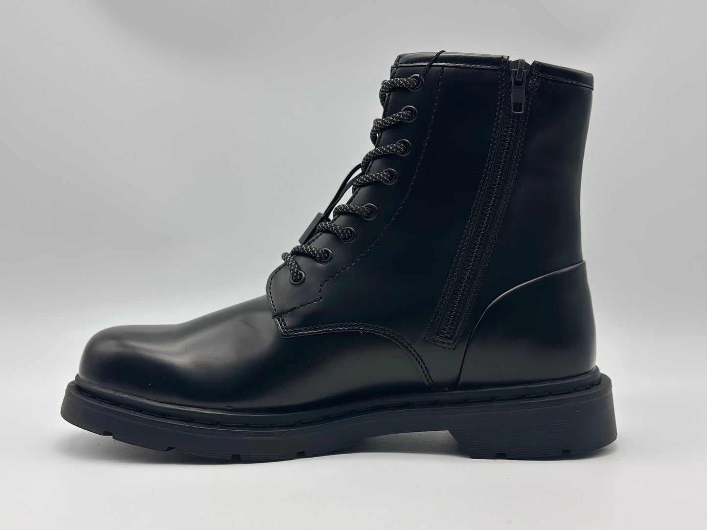 Bottines à lacets - black