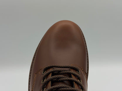 Bottes à lacets marron