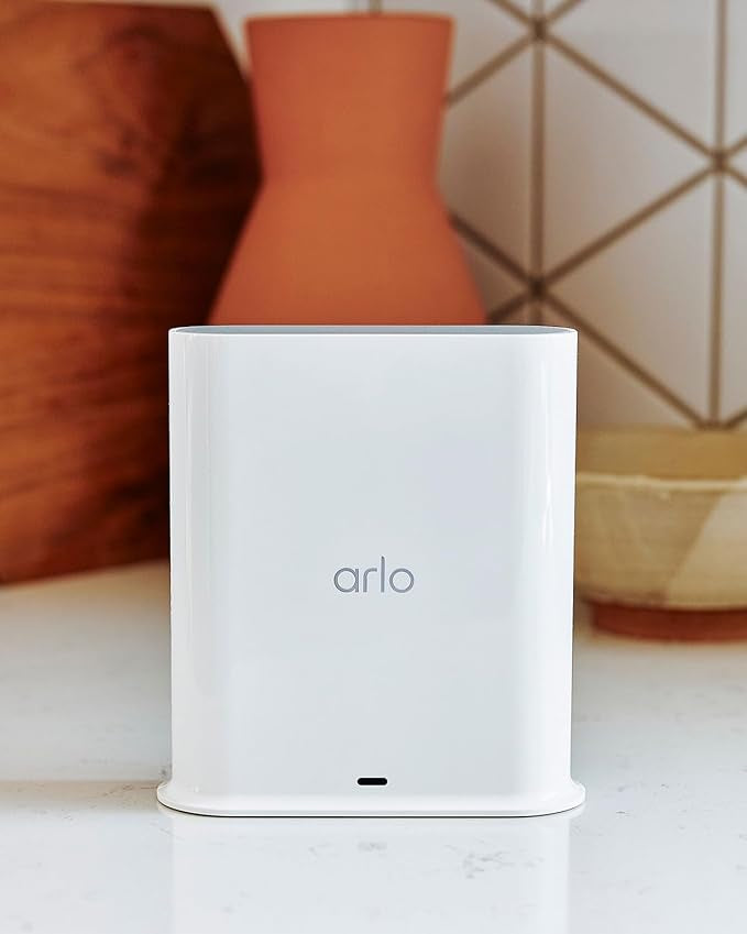 Arlo Station d’Accueil Certifiée, Stockage Local - Carte Clé USB, WiFi 2,4 Et 5 GHz Neuf