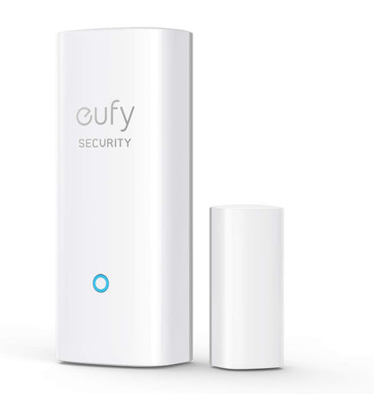 eufy Security, Capteur d'entrée eufy Security - Détecteur pour Portes et fenêtres avec Alarme, alertes sur Application Android/iOS, 2 Ans d'autonomie - Nécessite eufy HomeBase ou HomeBase E