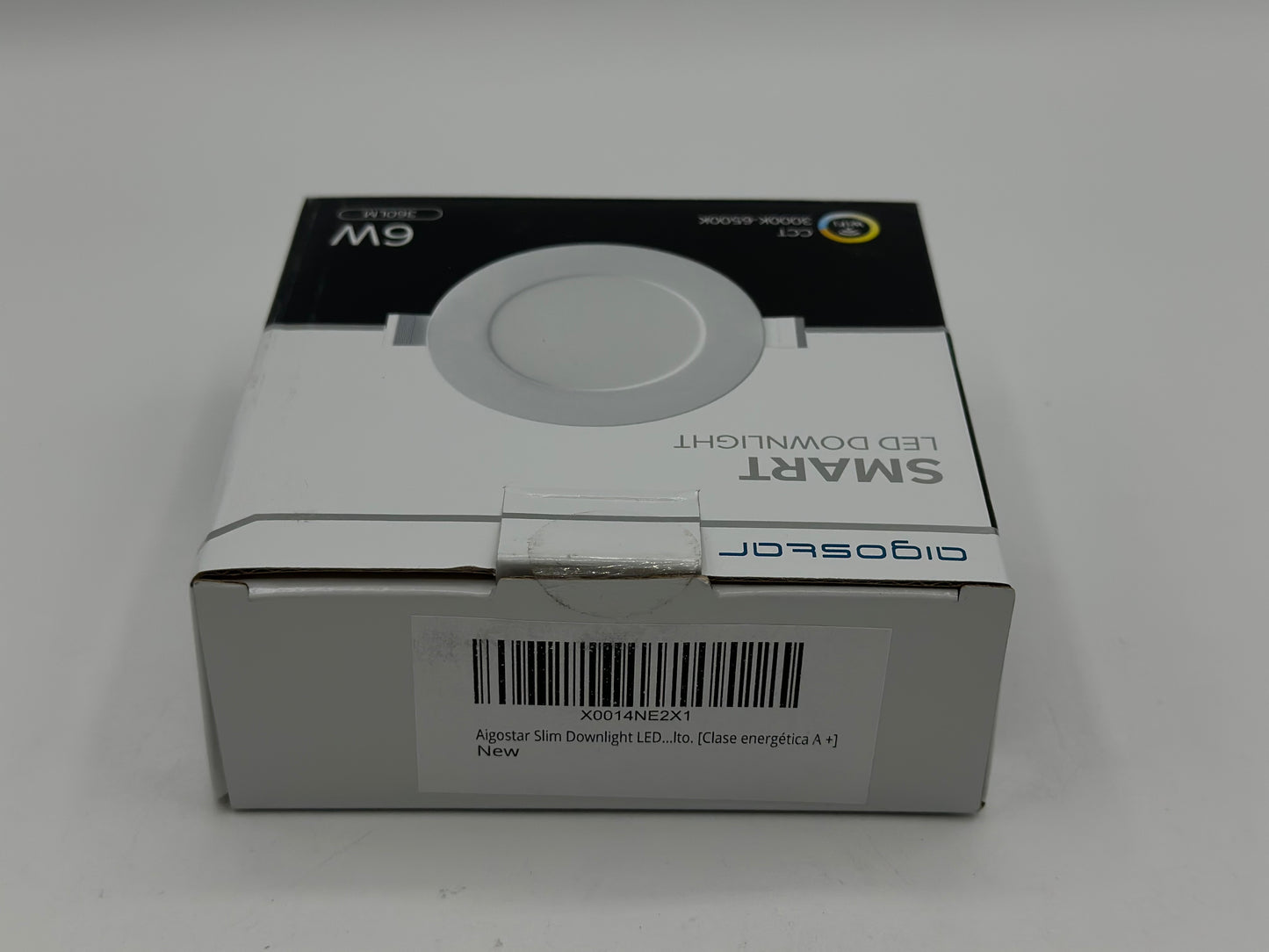 Aigostar Spots LED Encastré 12W Plafonnier Encastré Dimmable, couleur blanc chaud/froid intesité variable. 820lm, 3000-6500K