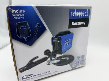 Sceppach poste a soudés WSE 870, 120 A avec accessoires
