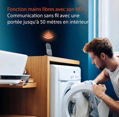 Gigaset ION – Haut parleur compact avec mode combiné – Enceinte pour conférence Son HD - Plug & Play - USB-C - Compatible Teams, Zoom et autres softphones Windows, Linux, MacOS, Anthracite