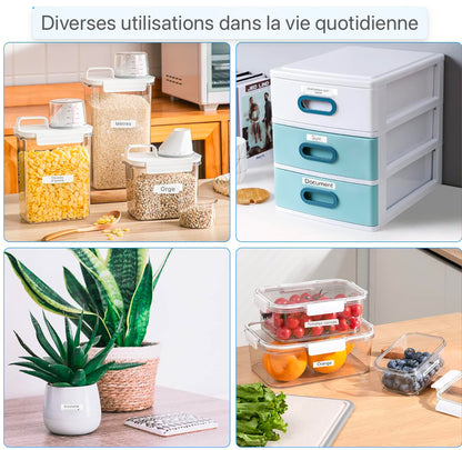 Compatible TZe-231 12mm TZe231 Ruban d'étiquettes Remplacement pour Brother TZe Ruban d'écriture Tz Tape 0,47 Noir sur blanc pour Brother P-Touch H100LB H105 H110 H107B 1010 1000 D600 E100 H200 P300BT D400