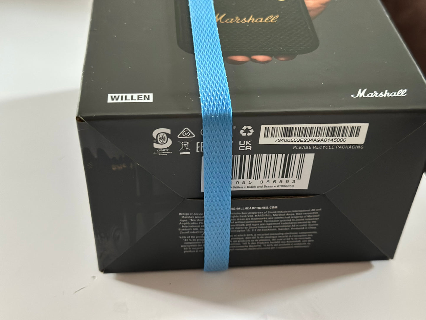 Marshall WILLEN
Haut-parleur Bluetooth portable avec plus de 15 heures d'autonomie