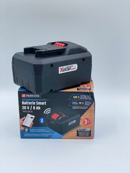 PARKSIDE PERFORMANCE® Batterie Smart PAPS 208 A1, 8 Ah, 20 V connectée neuf