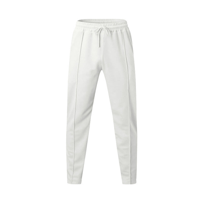 Pantalons pour hommes droit ample décontracté avec cordon de serrage Vêtements design