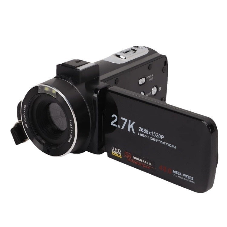 Caméra vidéo numérique version anglaise 27K HD 48 millions de pixels Caméra de voyage domestique