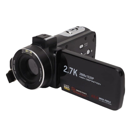 Caméra vidéo numérique version anglaise 27K HD 48 millions de pixels Caméra de voyage domestique