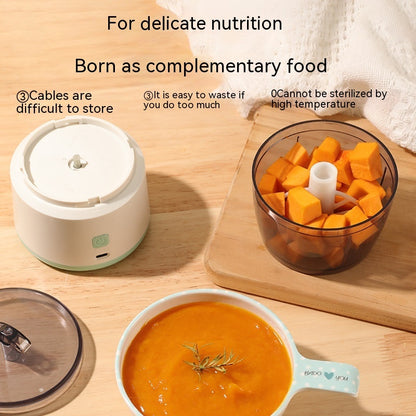 Mini hachoir à viande domestique électrique,petit mélangeur automatique multifonctions intelligente