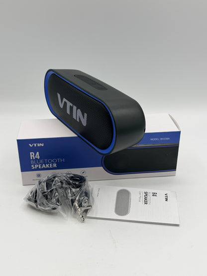 Haut-parleurs Bluetooth, haut-parleurs portables étanches avec TWS, 24 heures de lecture, son stéréo, sans fil pour la maison Douche Piscine Plage Extérieur (noir)