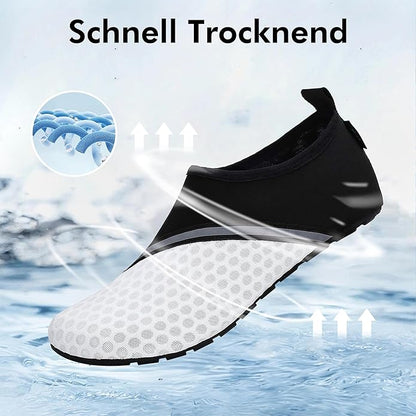 SAGUARO Chaussures pies nus, en néoprène, unisexes, pour le bain, la natation, la plage, le surf, l'eau