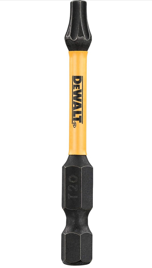 DEWALT - Lot de 5 Embouts de Vissage 57 mm T20 - DT7395T-QZ - Embouts Extreme FLEXTORQ - Pour Perceuse-Visseuse