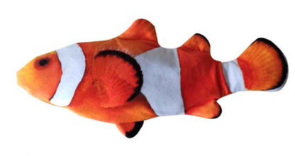 Poisson Interactif "Real-Flop" – Jouet Électrique Sautillant & Rechargeable USB