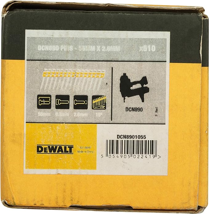DEWALT Pointes acier XH pour cloueur DCN890 3x57mm neuf