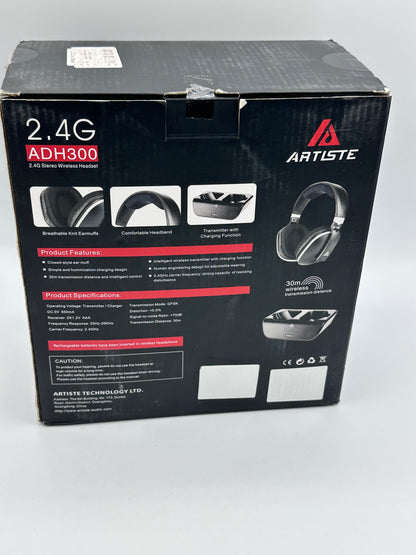ARTISTE ADH300 Casque Hi-Fi sans fil audio pour ordinateur, TV, pour iPhone 6/6 Plus