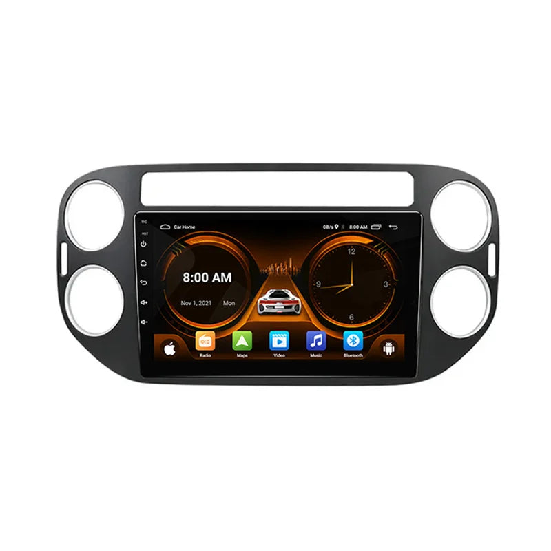 Autoradio Android Auto AI Voice 2 din Radio pour VW Volkswagen Tiguan 1 NF 2006-2016 Carplay Car Multimedia GPS 2din autoradio