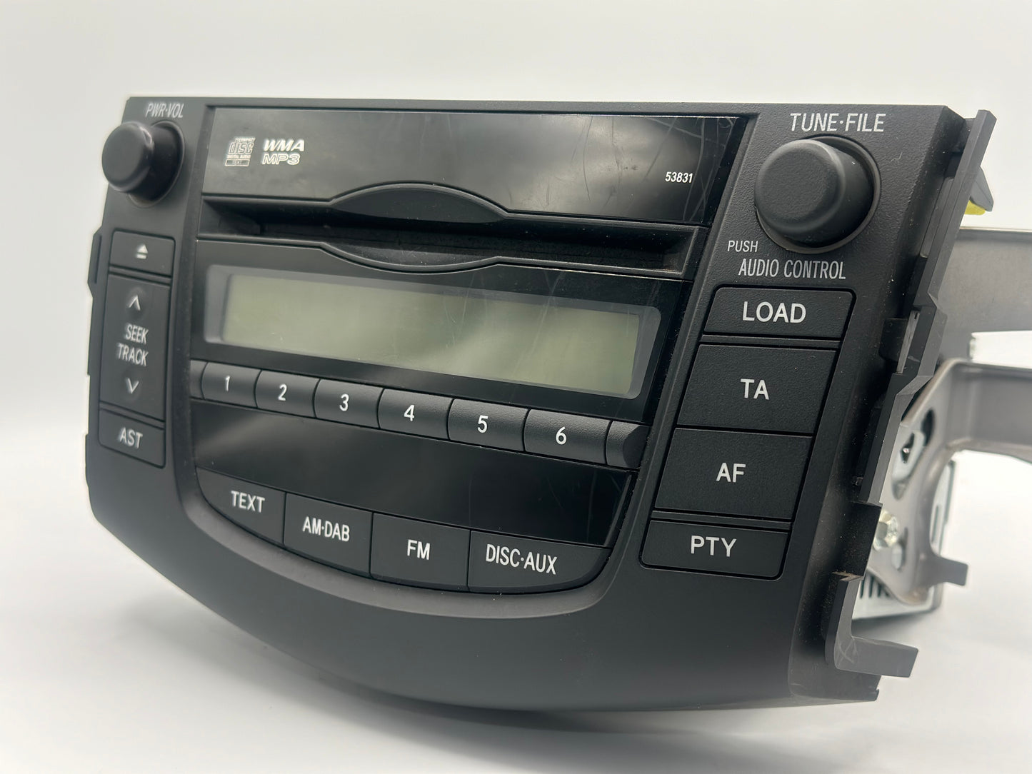 Autoradio dorigine Toyota Rav4 2009-2011 Am FM lecteur CD récepteur radio DXUWZ parfait état