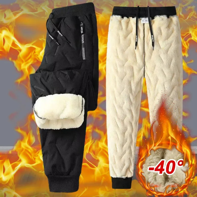 Pantalon "Arctic-Tech" – Survêtement Thermique Doublé Molleton d'Agneau