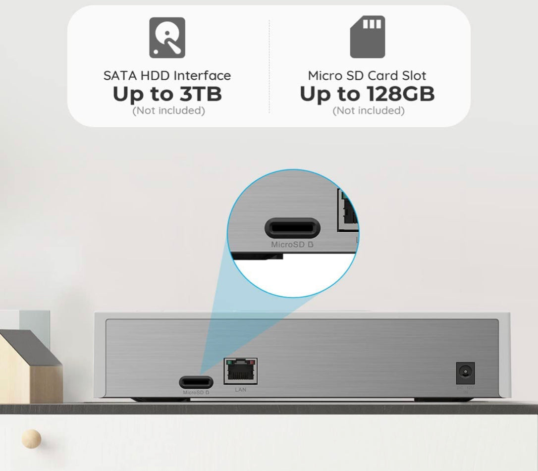 Reolink Drive, Boîte de Stockage pour 3G/4G LTE Caméra Surveillance Go PT,Go PT Plus, Go Plus, neuf