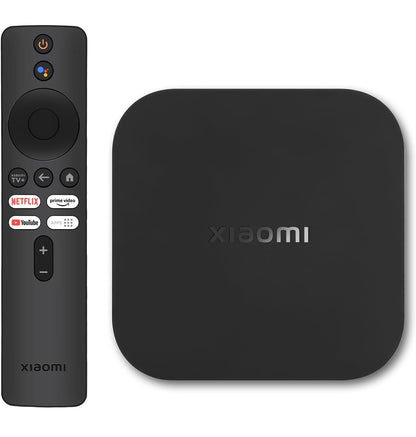 Xiaomi TV Box S 2nd Gen 4K Android Streaming Box | Chromecast & Bluetooth 5.2 | Dual Wi-FI | 2GB RAM+8GB ROM | Mijia Smart TV Box with IR Remote for 4K TVs