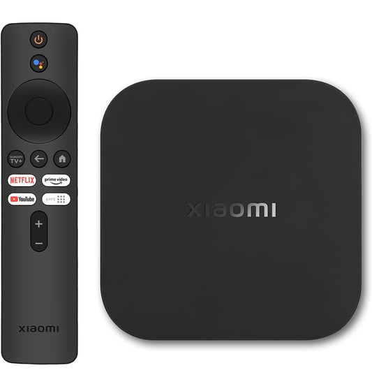 Xiaomi TV Box S 2nd Gen 4K Android Streaming Box | Chromecast & Bluetooth 5.2 | Dual Wi-FI | 2GB RAM+8GB ROM | Mijia Smart TV Box with IR Remote for 4K TVs