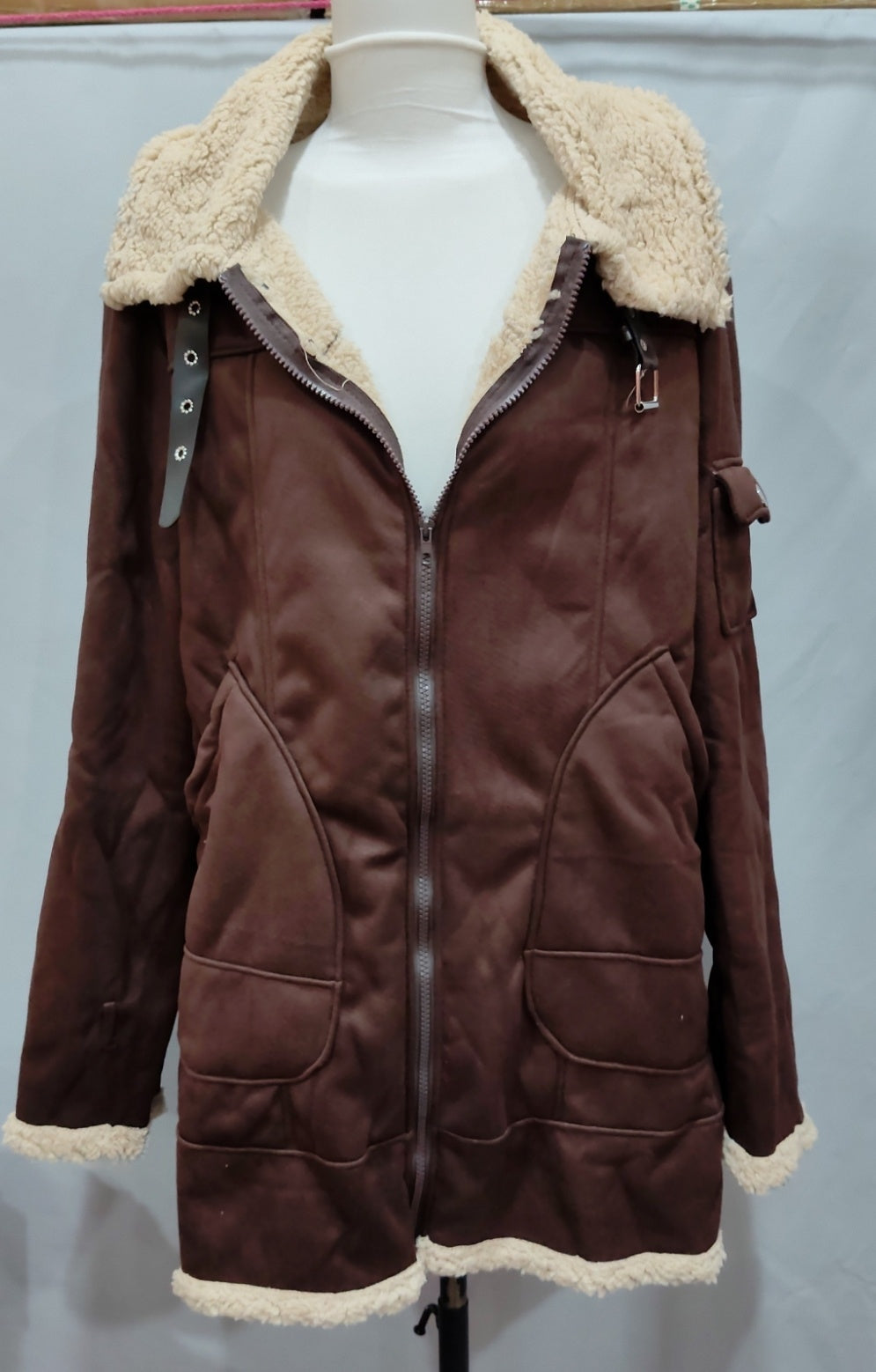 Parka Militaire "Arctic-Shield" – Doublure Fourrure & Protection Grand Froid