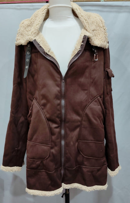 Parka Militaire "Arctic-Shield" – Doublure Fourrure & Protection Grand Froid