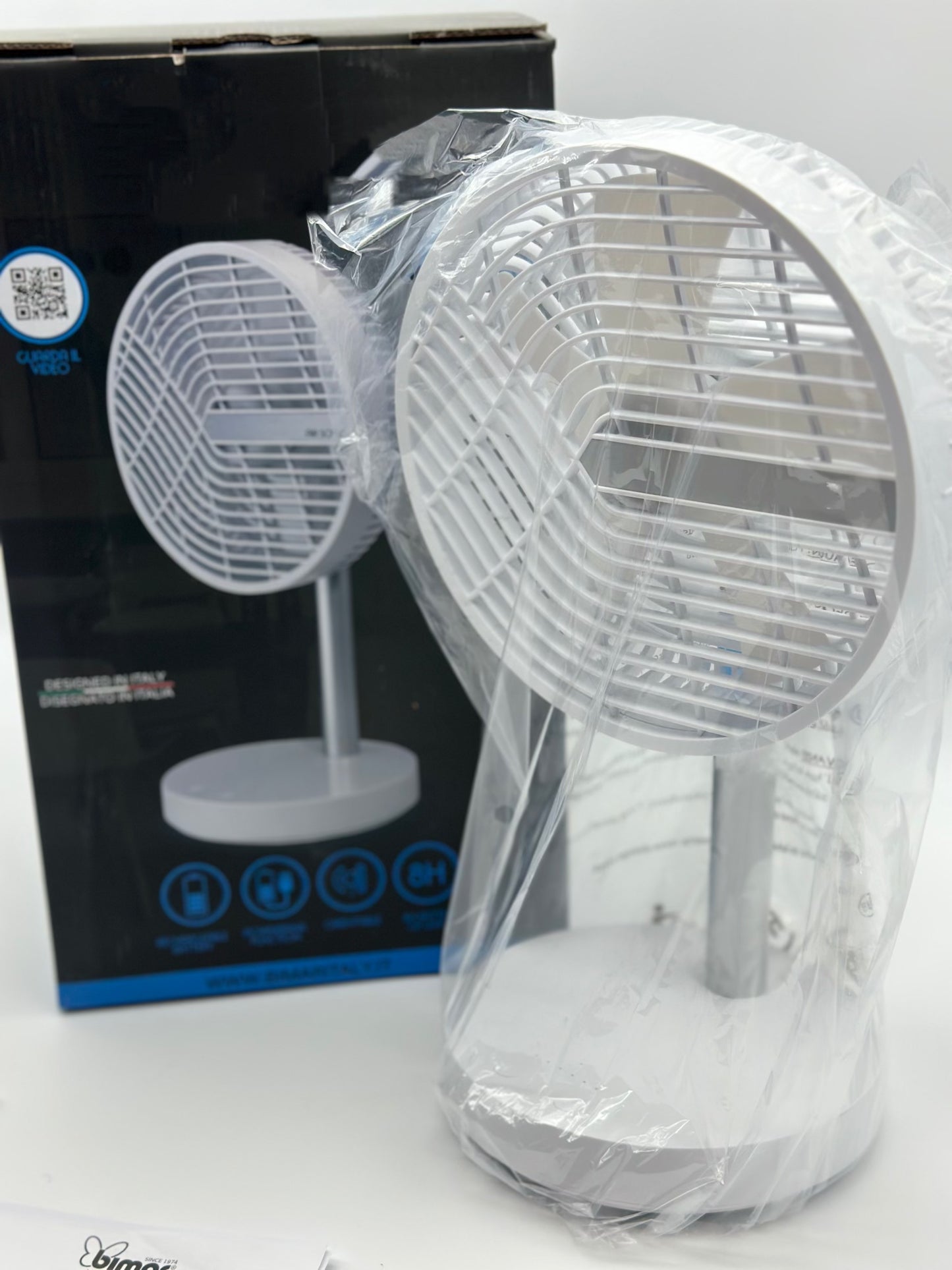 Ventilateur de table Silencieux et Puissant avec Batterie Rechargeable - WI-Fi App Contrôle Vocal