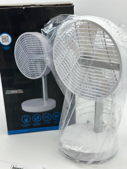 Ventilateur de table Silencieux et Puissant avec Batterie Rechargeable - WI-Fi App Contrôle Vocal