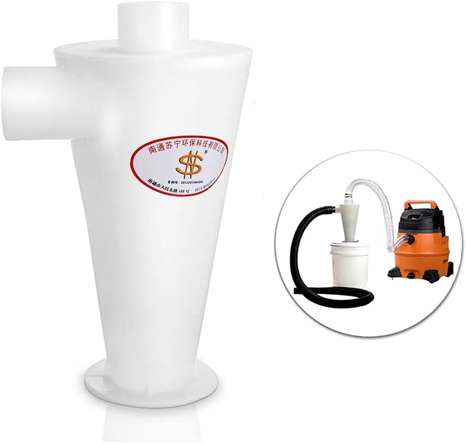 Cyclone Collecteur de poussière Filtre de séparation Accessoires d'aspirateur Kit de collecte Extracteurs de poudre