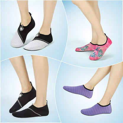 Chaussures pieds nus Chaussures de bain pour femmes Chaussures de bain pour hommes Chaussures pieds nus antidérapantes à séchage rapide